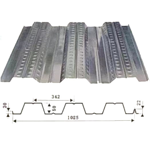 楼承板YX51-342-1025